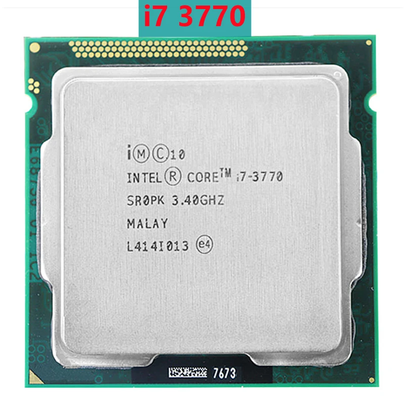 Оригинальный i7 3770 LGA 1155 Intel Quad-Core 4 ядерный процессор 3 ГГц 5.0GT/S 8 Мб SR0PK настольная розетка LGA1155 i7-3770