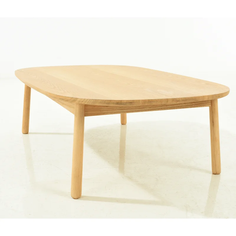 Japanese simple style high quality modern design furniture solid ash wood dining table TT-1294B