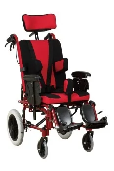 High quality manufacturer cerebral palsy Wheelchair with high backrest for children