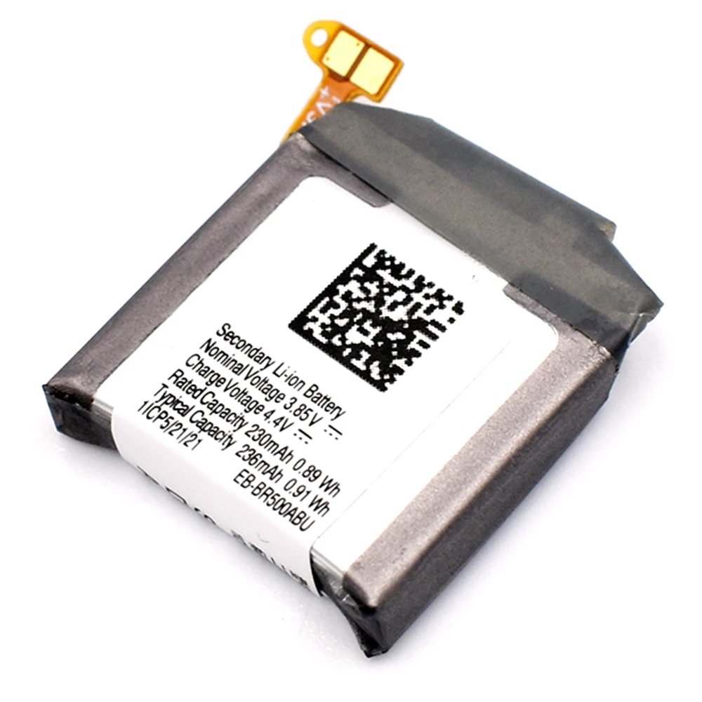 100% NEW Original High Quality 236mAh EB-BR500ABU EB-BR500ABU ACTIVE1 S5 Battery For Samsung Galaxy V700  GEAR S2 battery