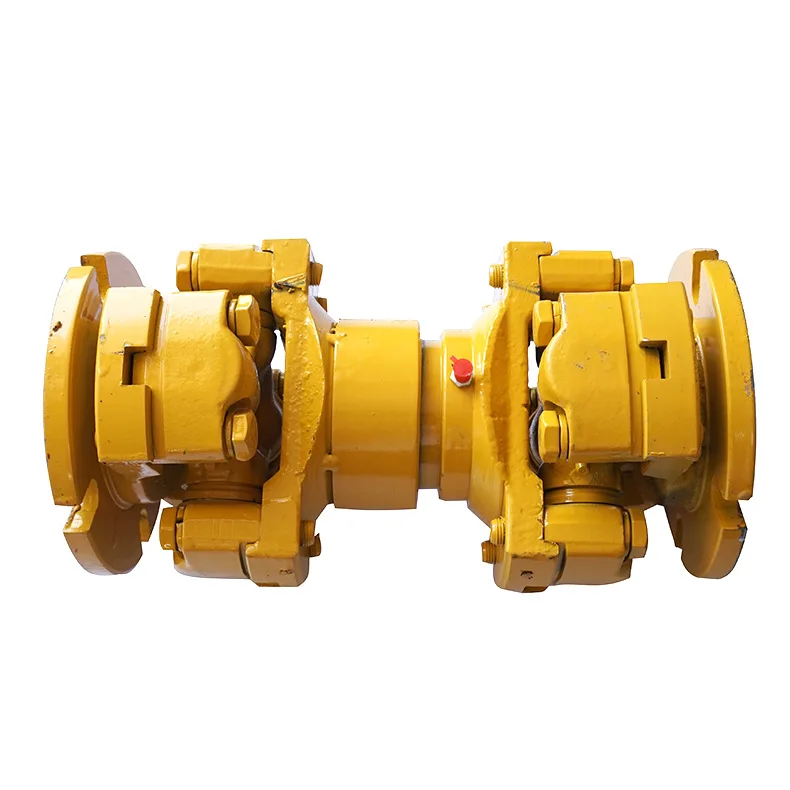 Road roller accessories universal joint convex fork cross shaft drive shaft ASSY