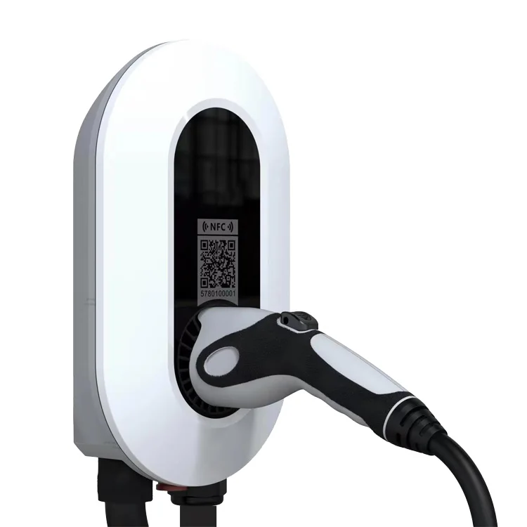 EU UK Standard Ac Charging Station7kw Fast Vehicle Wall Mount Wallbox Ev Charger