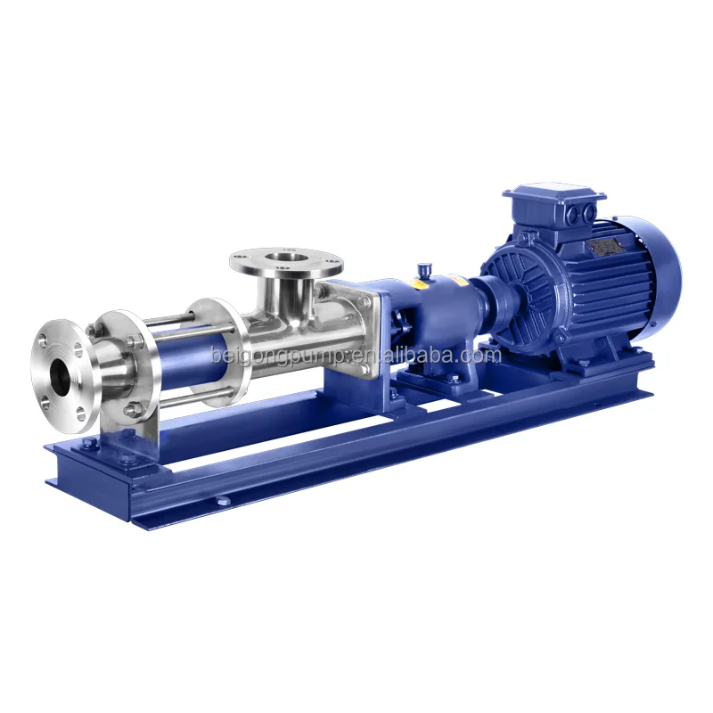 High quality wholesale Chemical industry Transport liquid screw pump dosing system