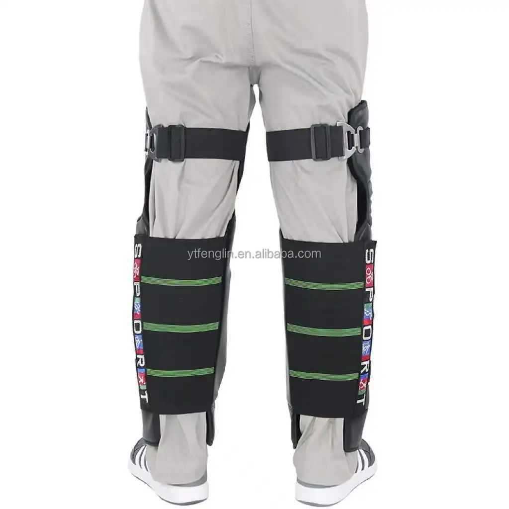 Specializing in the production of high quality long motorcycle warm kneepad Motorcycle Long Full PU Leather KneePad