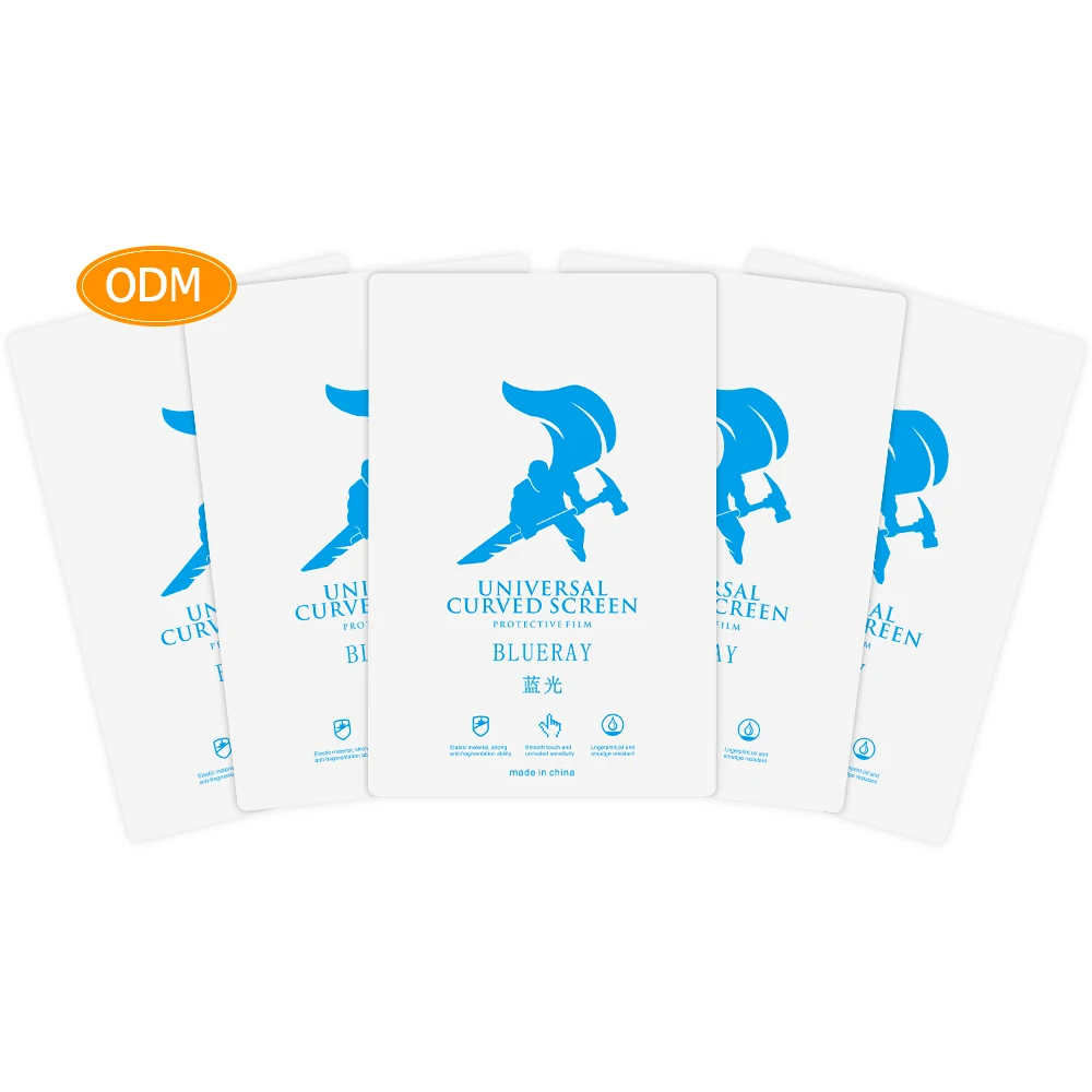 Auto-repair Protect Curved Screen Pelicula De Hidrogel Phone Front Screen Tpu Clear  Film Hydraulic Film