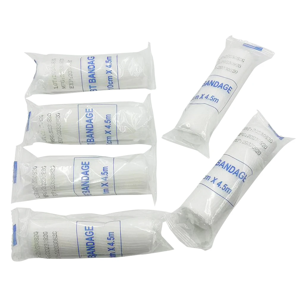 Factory custom boxes disposable first aid bandage pbt bandage&wound bandage