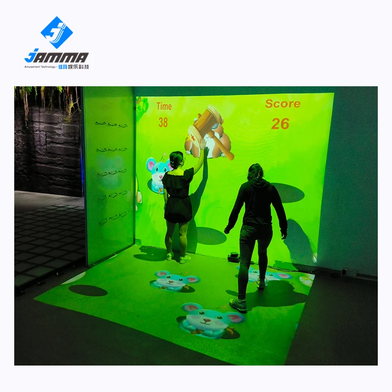 Intelligence AR interactive projection game machine equipment AR game digital display indoors 2023 amusement park