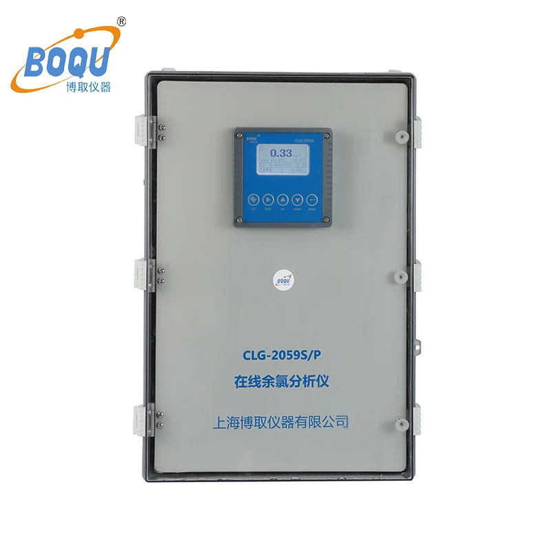  Boqu CLG-2059S/P интерактивный анализатор остаточного хлора выход RS485 и 4-20mA сигналов контроллер 