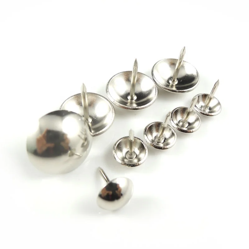 Пуговицы для дивана железные Пузырьковые гвозди с круглой головкой стула декоративные материалы