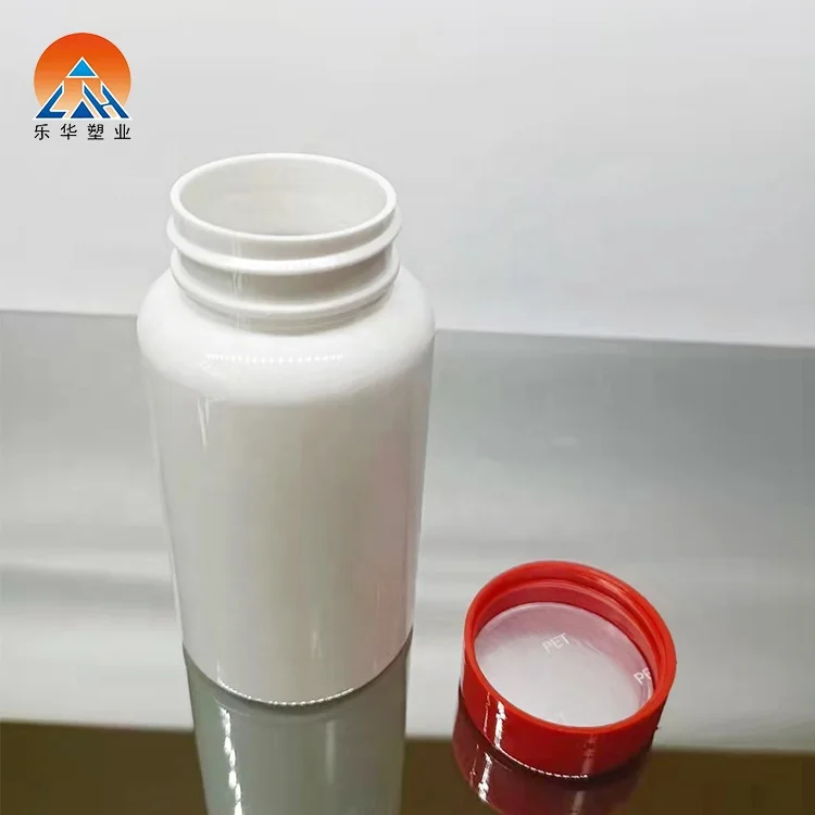 Factory price round plastic 100cc PET medicine pill capsule bottles with screw cap