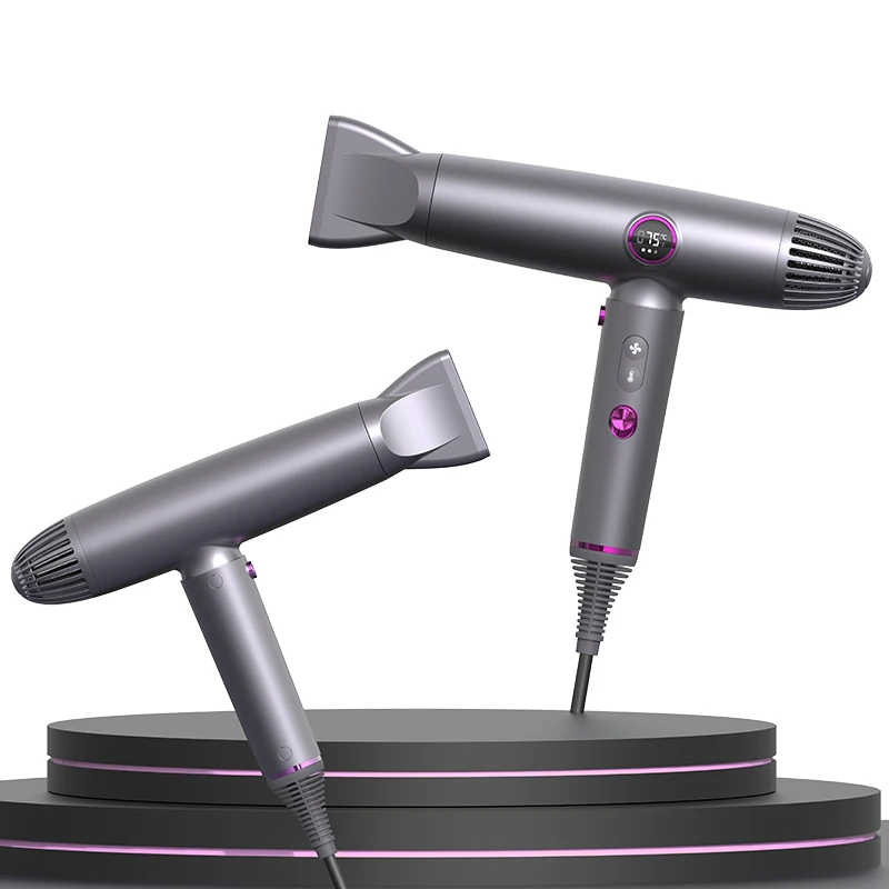 New Super Sonic 20 Million Negative Ions Hair Dryer Salon Grade Professional BLDC Motors Smart Blow Dryer Kids Travel Hairdryer