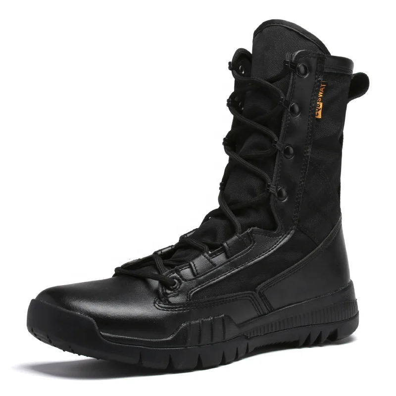 
New arrival China factory best price lightweight outdoor army combat boots 