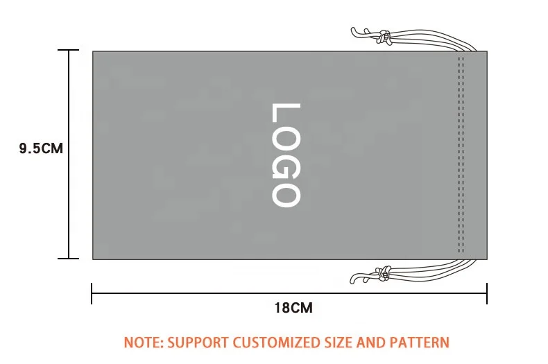 High Quality Glasses Lens Cleaning Cloth With Keychain Pouch Eyeglasses Care Products