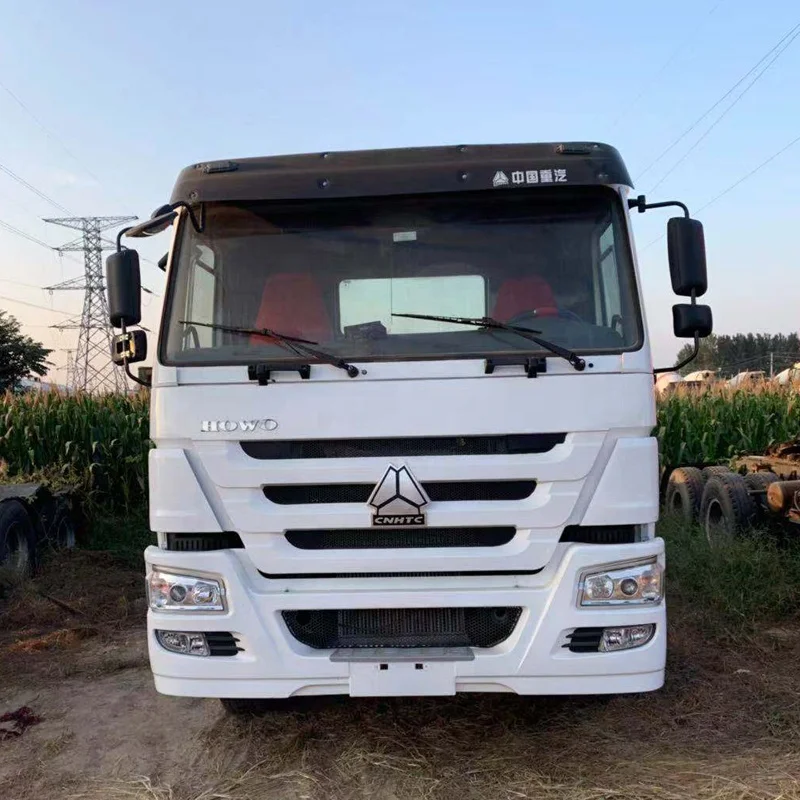 6x4 Sinotruk Howo A7 T7H Cng Trailer Tractor Head Truck For Sale