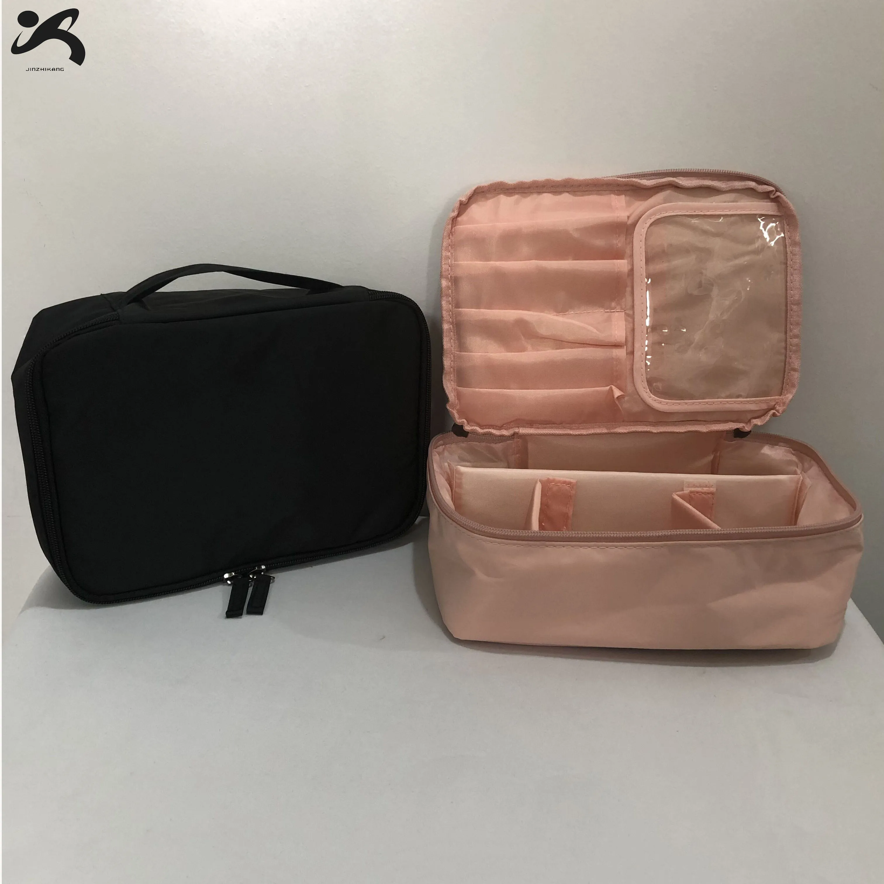 Custom Travel cosmetic bag waterproof Women makeup pouch toiletry bag beauty storage case