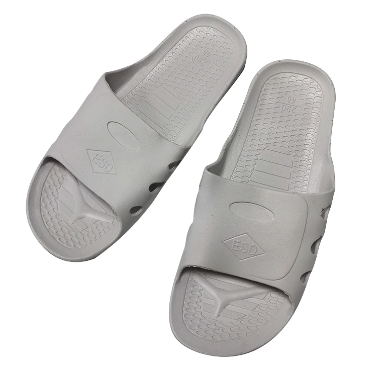 ESD Terlik Cleanroom Foam SPU Anti static Shoes Sandals Antistatic Manufacturer ESD Slipper