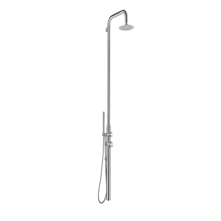 Bath waterfall SUS304 stainless steel wall mount faucet hot water mixer rain shower column