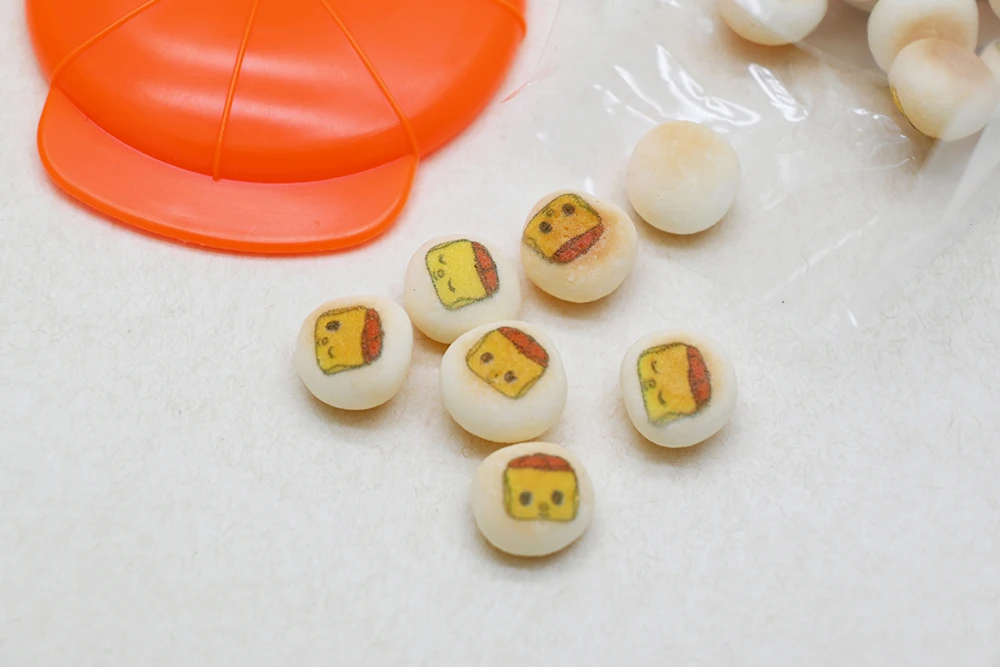 Japanese butter biscuit and cookies with original printed design