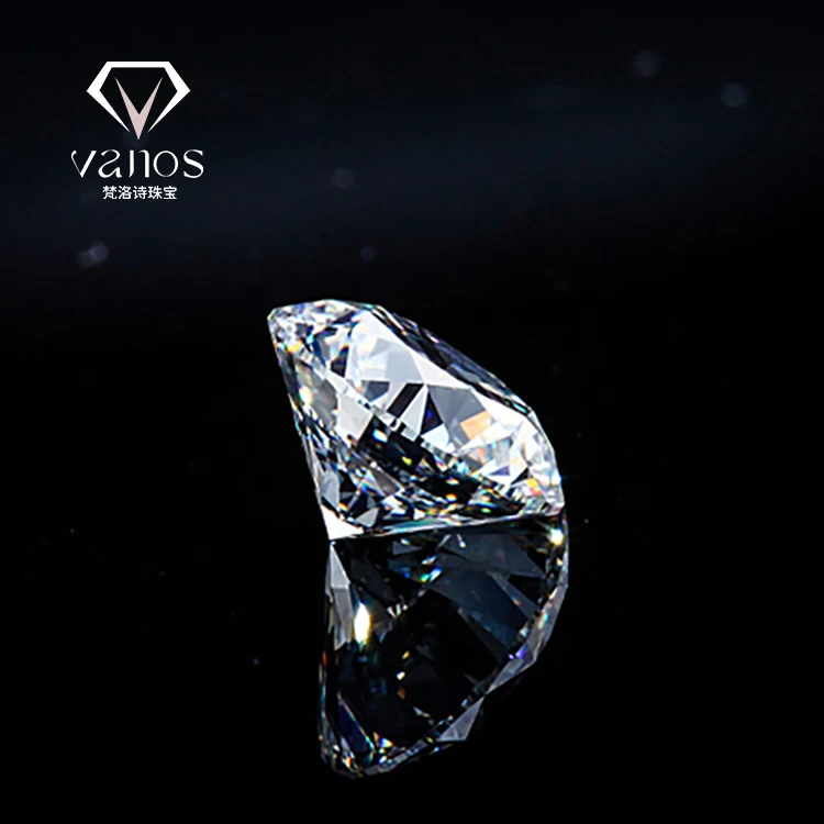 China Supplier Wholesale Large Size CVD Lab Grown Diamond 1 Carat White HPHT Synthetic Loose Lab Made Diamond IGI Certificate