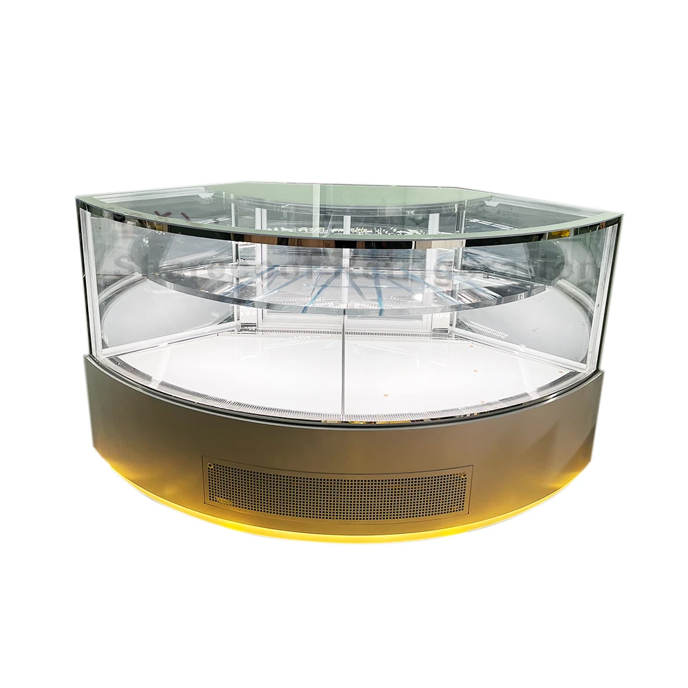 Highly Customized Chilled Corner Showcase Cake Showcase Chocolate Showcase