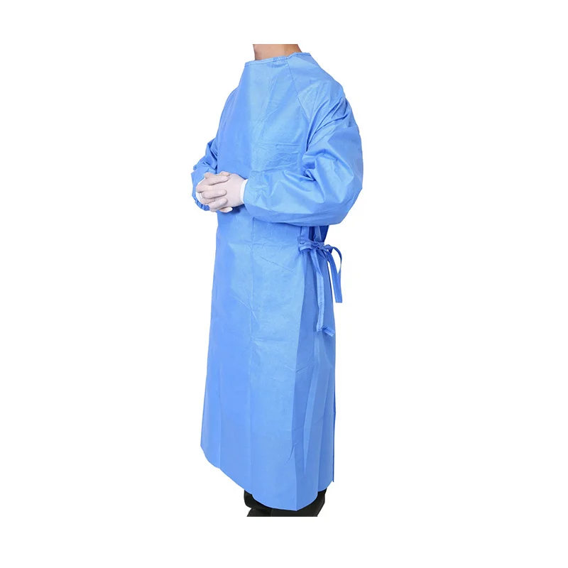 Disposable Sterile Spunlace Surgical Gowns Surgical Gowns Medical with Good Quality