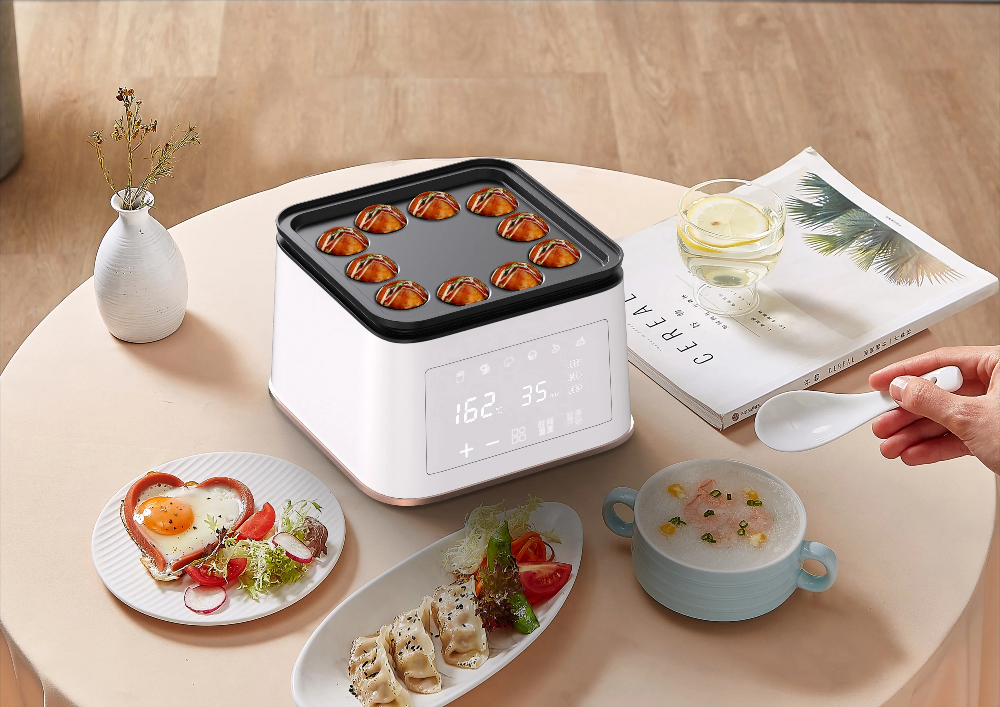 2022 newest design forno eletrico air fryer 16 lts touch sensor control