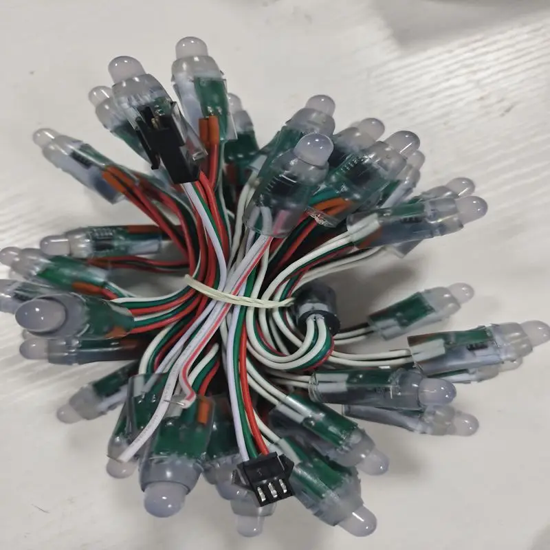 WS2811 Led Smd Light String 12v 9mm Waterproof Single Color Pixel String Light Led Advertising Light