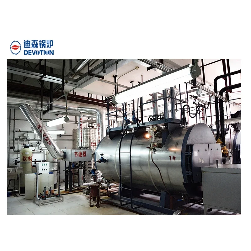 
Chinese famous brand Devotion nature gas fired 2.8 MW per hour WNS pressure hot water boiler for pharmaceutica industry 