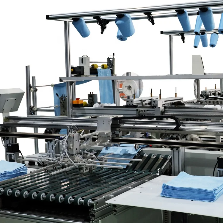 
Label Machine Towel Bath Towel Making Machines 