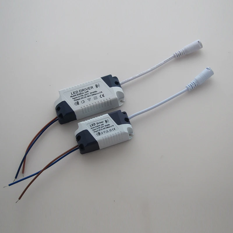 8-18W/ 8-24W LED Driver Power Supply 90-265V Transformator Convert Light Lamps Lighting Transformer Waterproof Electric Supply