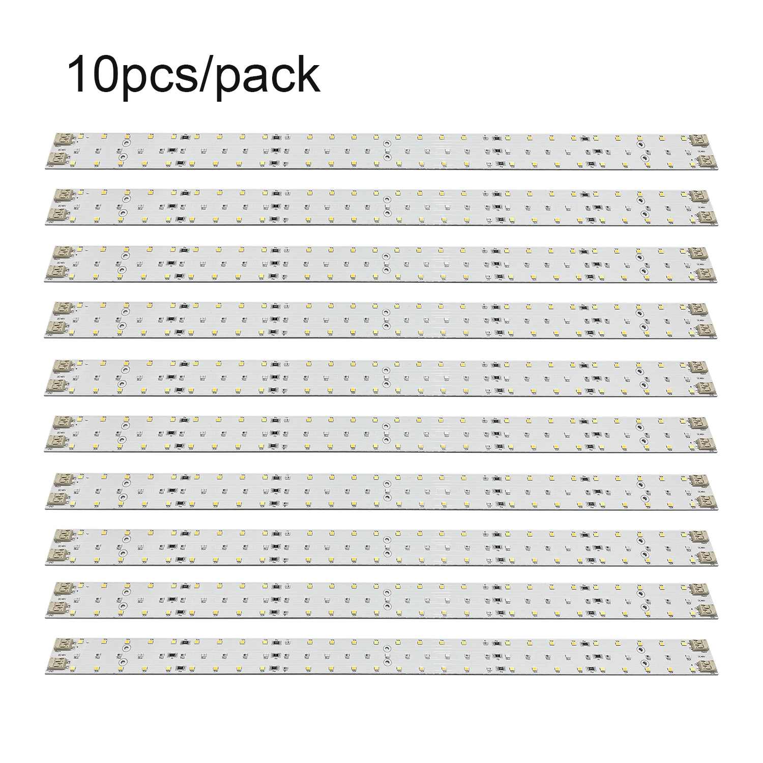 DC 48V 250W (25W*10)  Constant Voltage Grow Light PCB Group with Independent Red/Blue/White  Input Channel  LM281B+  Based