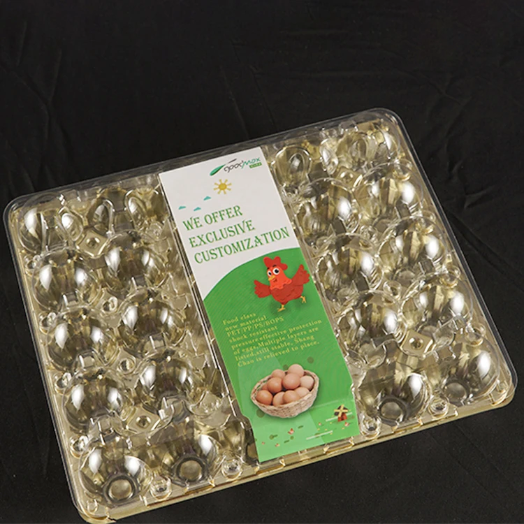 Wholesale Highly Recommended Transparent Competitive Price 5x6 30 Holes Plastic Egg Crate