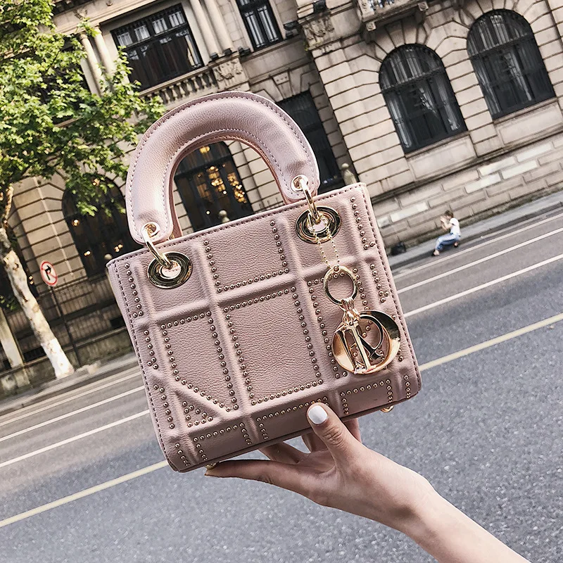 New Trendy Famous Brand Bags High Quality Small Square Bag Fashion Designer Shoulder Bag Luxury Women Purse And Handbag