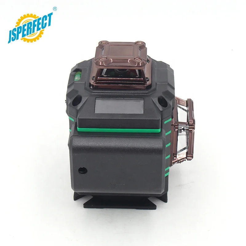 JSPERFECT hard carry case optical osram LD 360 self-leveling laser level with kits and tripod