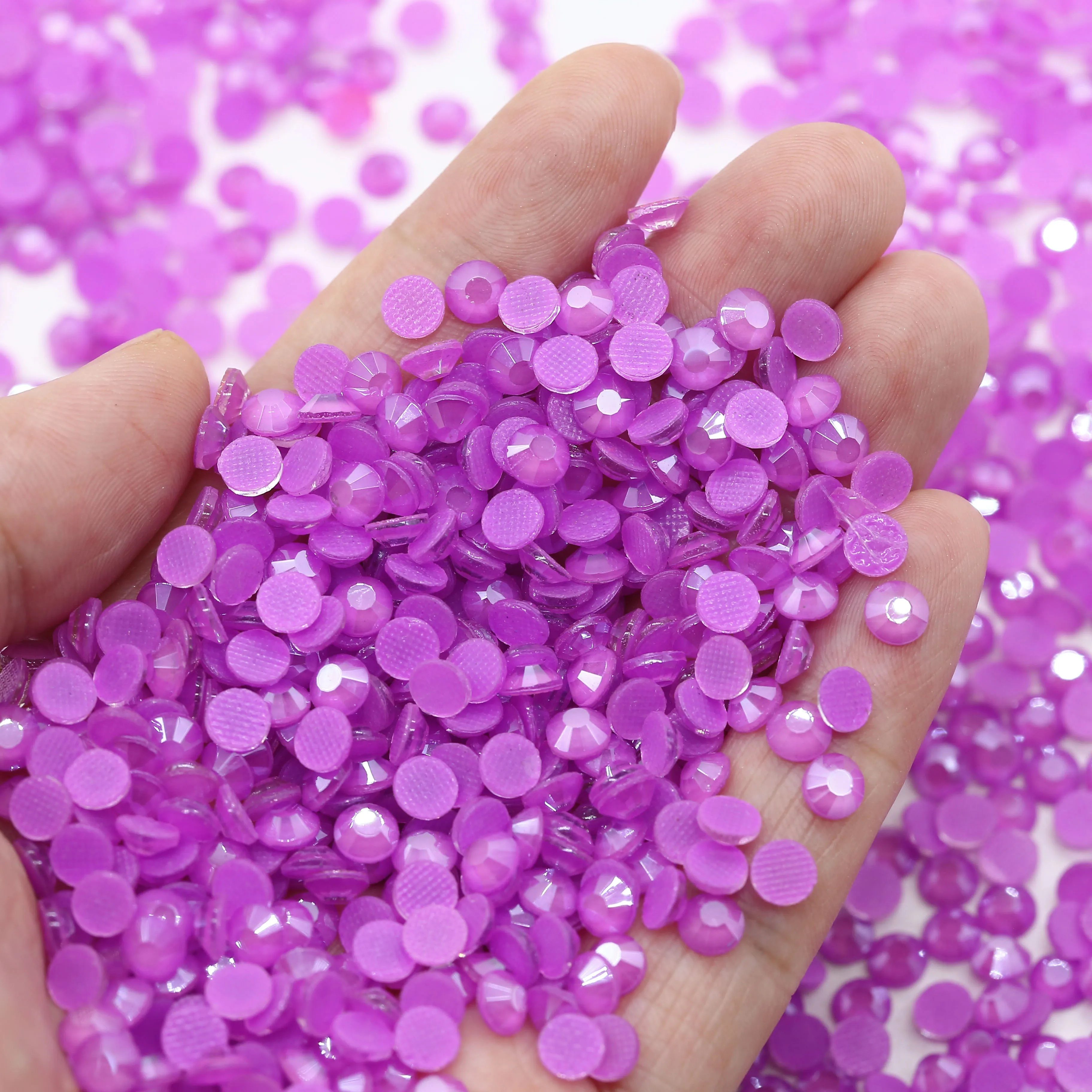 Xulin New Mocha Colors SS10 SS16 SS20 SS30 Flat Back Mocca Purple Glass Hotfix Rhinestones For Dresses Shoes