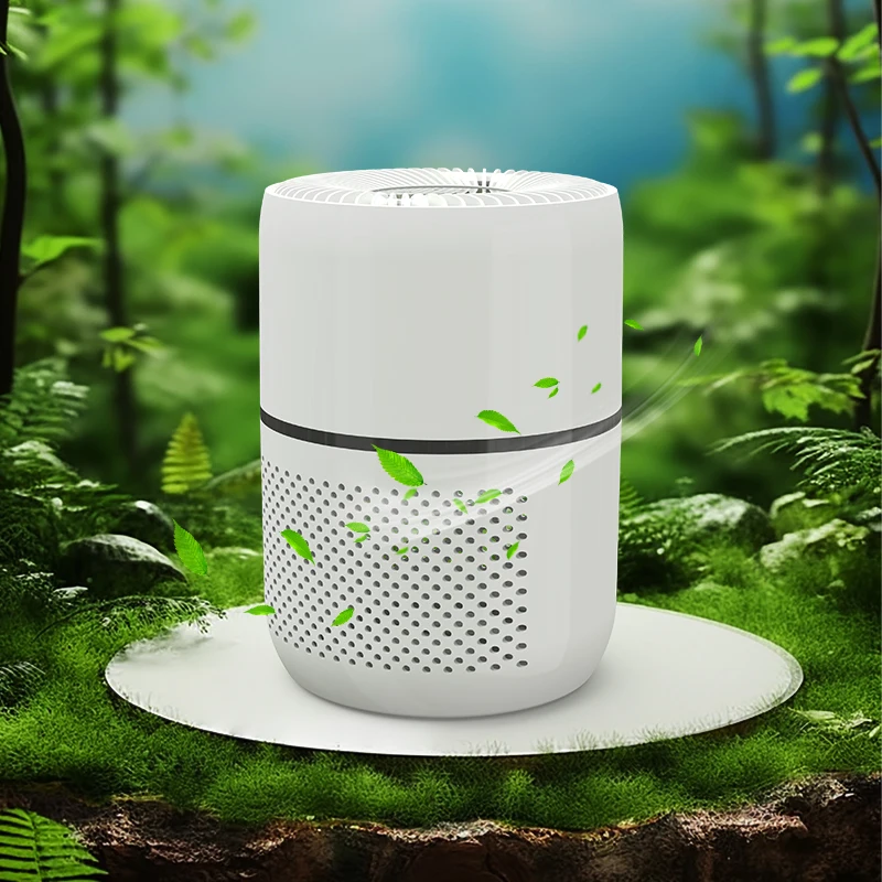 Wholesale Dust Odor Removal Pet Air Purifier Cleaner Smart Portable Desktop Uvc Small Home Air Purifier Hepa Filter For Office