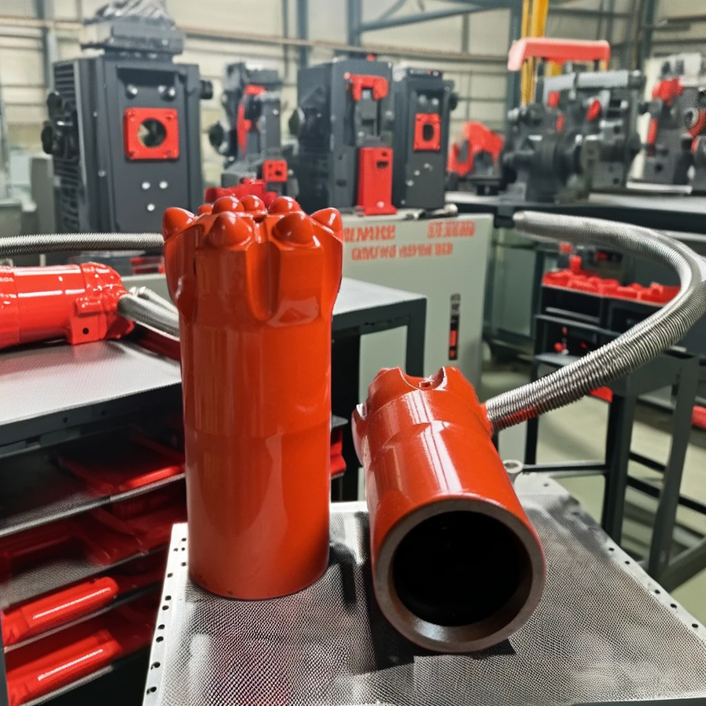 51R35 Threaded Rock Drill Button Bit New Carbide and Steel Drill Tool for Quarrying Mining Forged Processing for Coal Mining