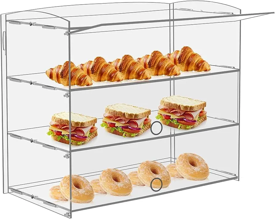 custom printing donut stand display acrilyc acrilyc sheet 40 x 30 3mm