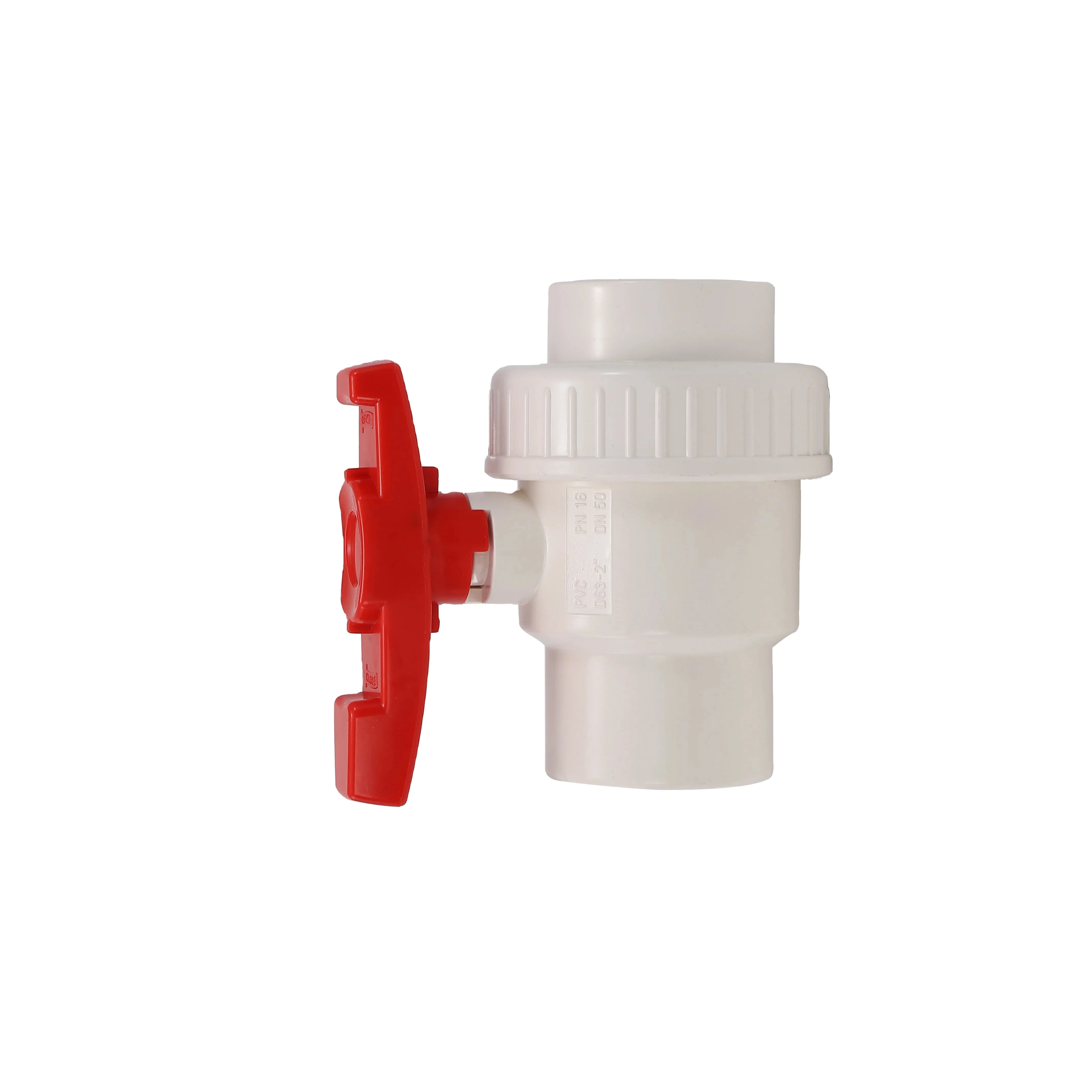 China Supplier Good Price Manual Power for Water Application OEM Customized Support PVC Single Union Gate Ball Valve