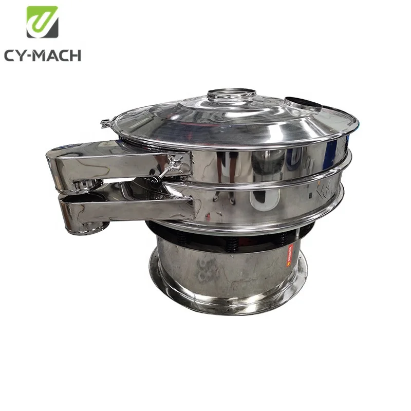 CY-MACH из нержавеющей стали 304 порошок корицы ротационное вибрационное сито сепаратор вибрационный просеиватель для специй