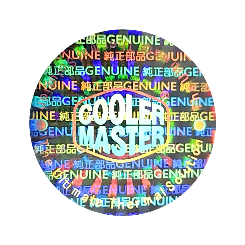 Custom 3d Anti-Counterfeit Id Transparent Holographic Sticker Hologram Overlay Stickers