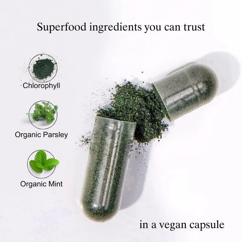 Oem Private Label All Natural Full Body Deodorizing Supplement for Underarms and Private Parts For Men and Women