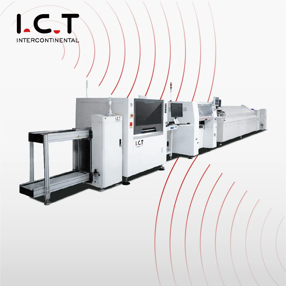 Lead Free SMT SMD PCB Reflow Oven for LED Production Line