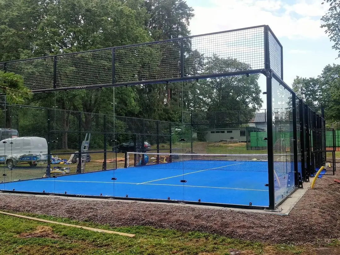 Paddle Court Padel Tennis Court Padel Fields Cancha De Padel