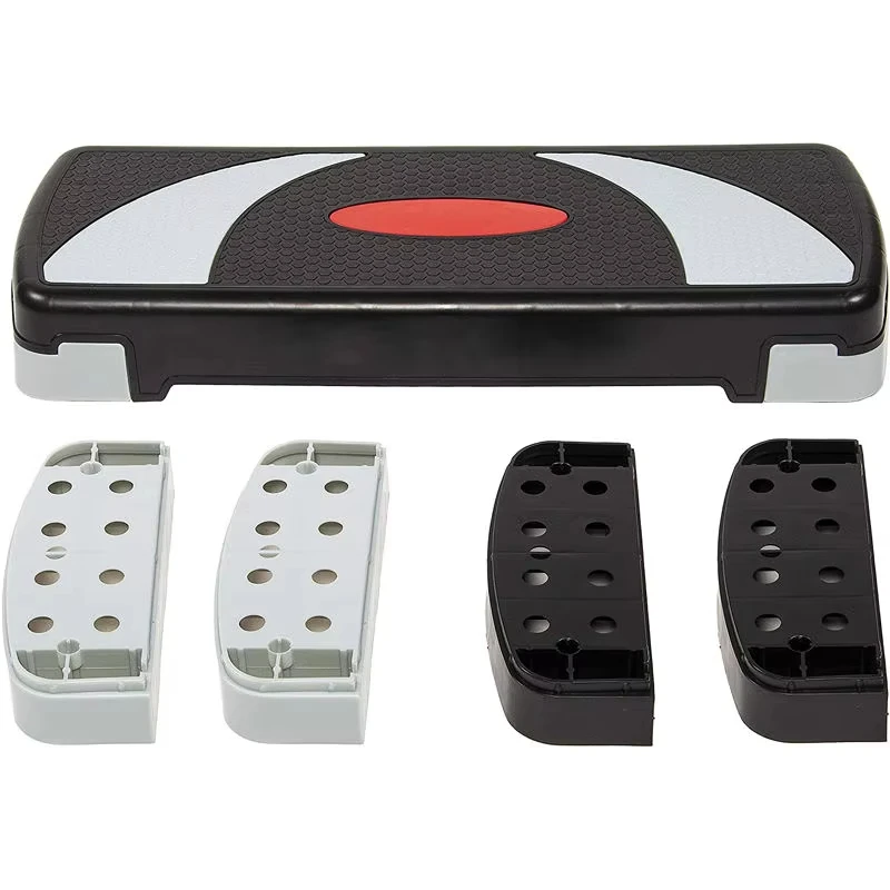 JULYFIT Yoga Gym Aerobic Exercise Step Adjustable Fitness Exercises Fitness Equipment Home Rhythm Fitness Step