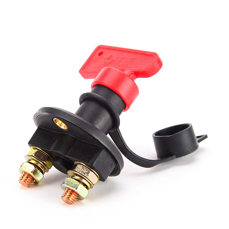 DC 12V 150A Vehicle Car Truck Boat Battery Isolator Disconnect Cut Off Switch with Removable Key Car Battery Switcher