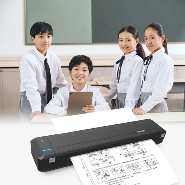  HPRT MT800 300dpi Wireless BT4.0 A4 Portable USB Document PDF Business Mini Printer For Home Mobile Phone Android