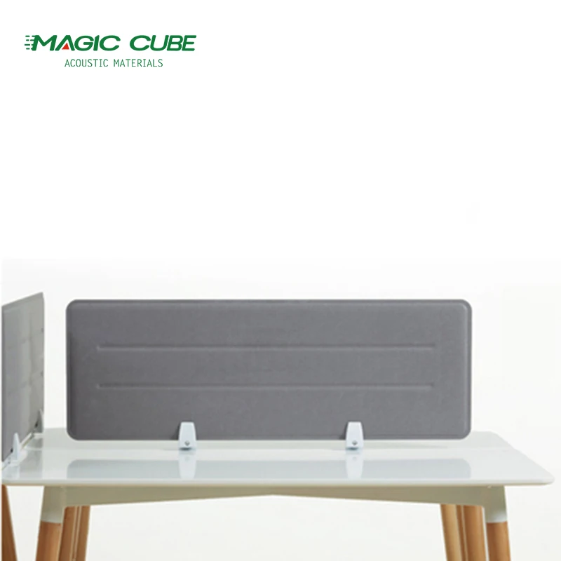 100% Recyclable Polyester Fiber  Pet Acoustic desk panel sounds office pet desk divider