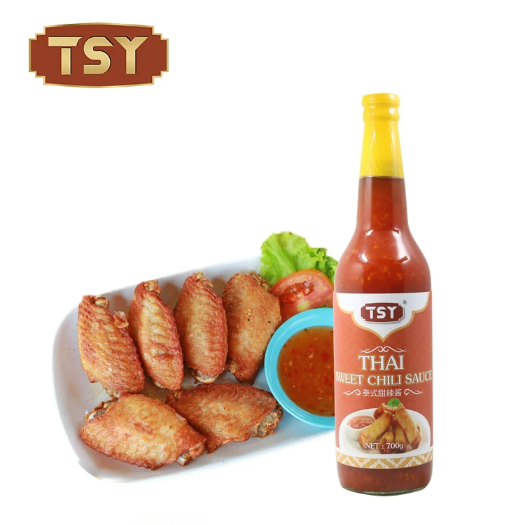 TSY Food OEM Brand Wholesales Bulk Thailand Flavor Dipping Chicken Thai Sweet Hot Chilli Sauce Manufacturer