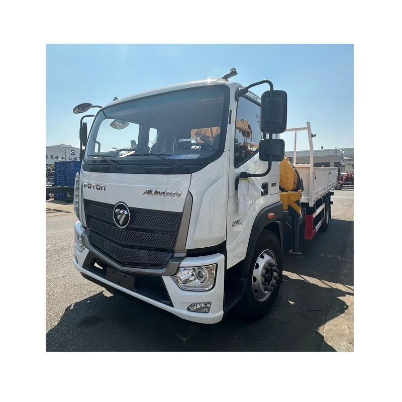 Foton Brand New  4X2 4X4 Truck Mounted 4T 5T Crane Foton Mini Truck